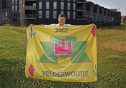 Vlag Kasteel Velderwoude